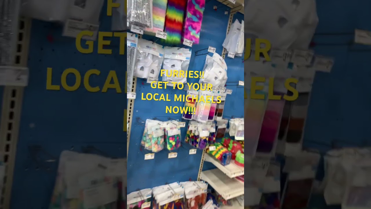 FURRIES THERIANS MASK MAKERS!! GO TO YOUR LOCAL MICHAELS!! #furry#therian #theriangear #maskmaker