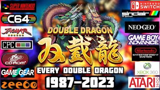 Every Double Dragon Game Ever Made 1987 - 2023 #doubledragon #mame #arcadegames
