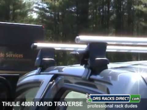 Thule 480R Rapid Traverse Roof Rack Review Video by ORS Racks Direct