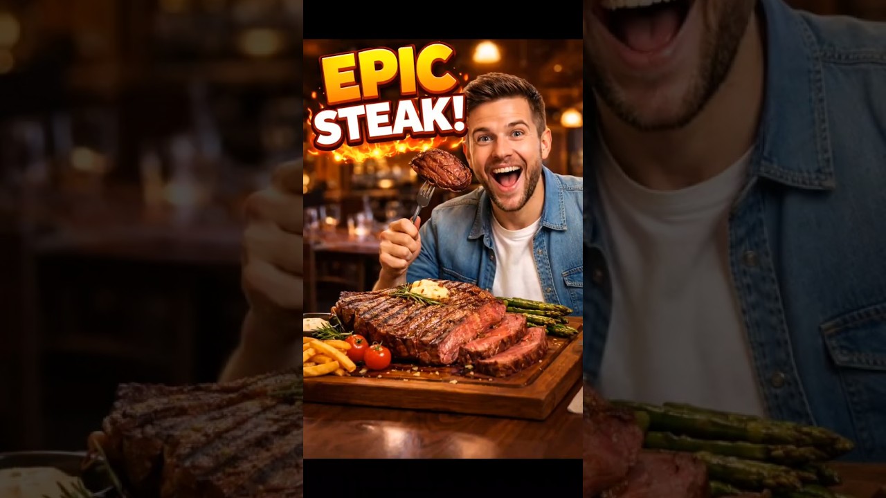 this steak technique is genius #cooking #foodshorts