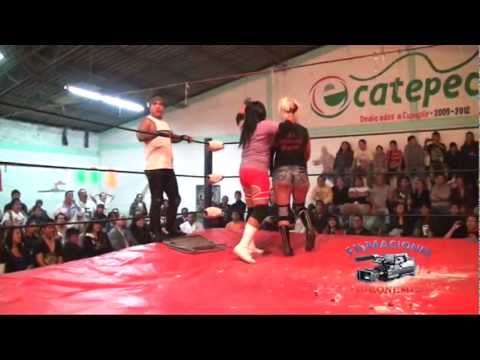 XMW Campeonato mixto Shitara y Sick Boy  VS Sexy lady Dement Xtrem