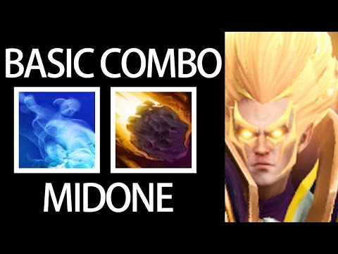 Dota MidOne 9k Invoker Basic Combo Pro Gameplay