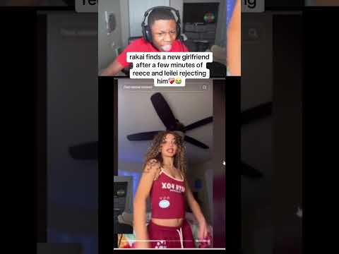 After #reece and #leilei rejected him he found new crush 😭😭😭😭 #rakai