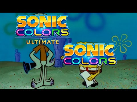 SpongeBob - Wrong Notes Planet Wisp, Sonic Colors