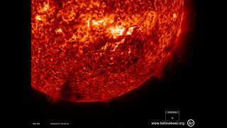 El Sol expulsa un gran «cañón de fuego»