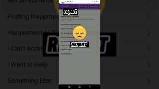 How to report Facebook Account