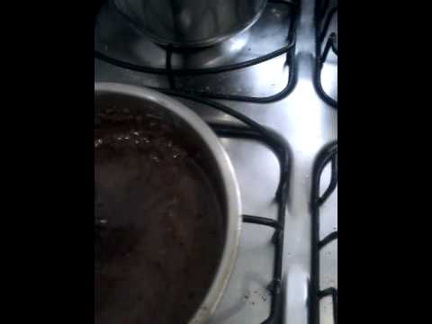 Chocolate no copinho!! Huuum... Delicia!