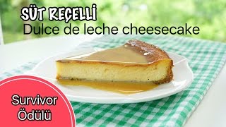 survivor ödülü süt reçelli karamelli cheesecake/Figen Ararat