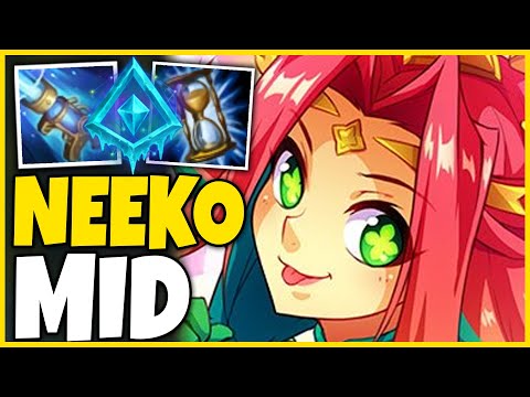 WHAT HAPPENS WHEN THE RANK 1 NEEKO SUPPORT VISITS MID LANE - League of Legends