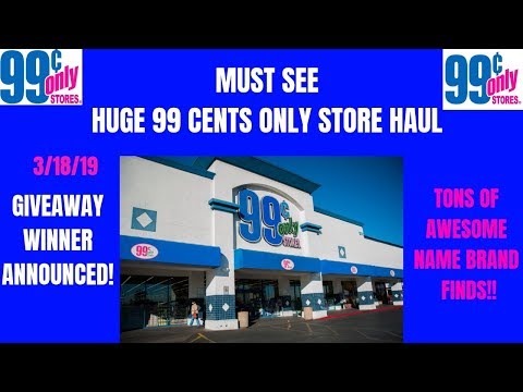 HUGE 99 Cents Only Store Haul 3/18/19~Amazing NEW NAME BRAND Finds for ONLY 99 Cents~Tons of Goodies Video