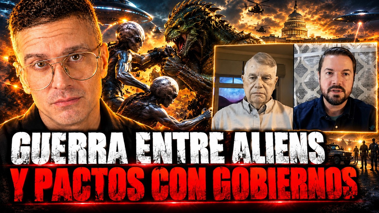 Grusch AFIRMA: GUERRA ENTRE RAZAS y AHORA Matthew "PACTOS SECRETOS" con Gobiernos (ZONAS PROTEGIDAS)