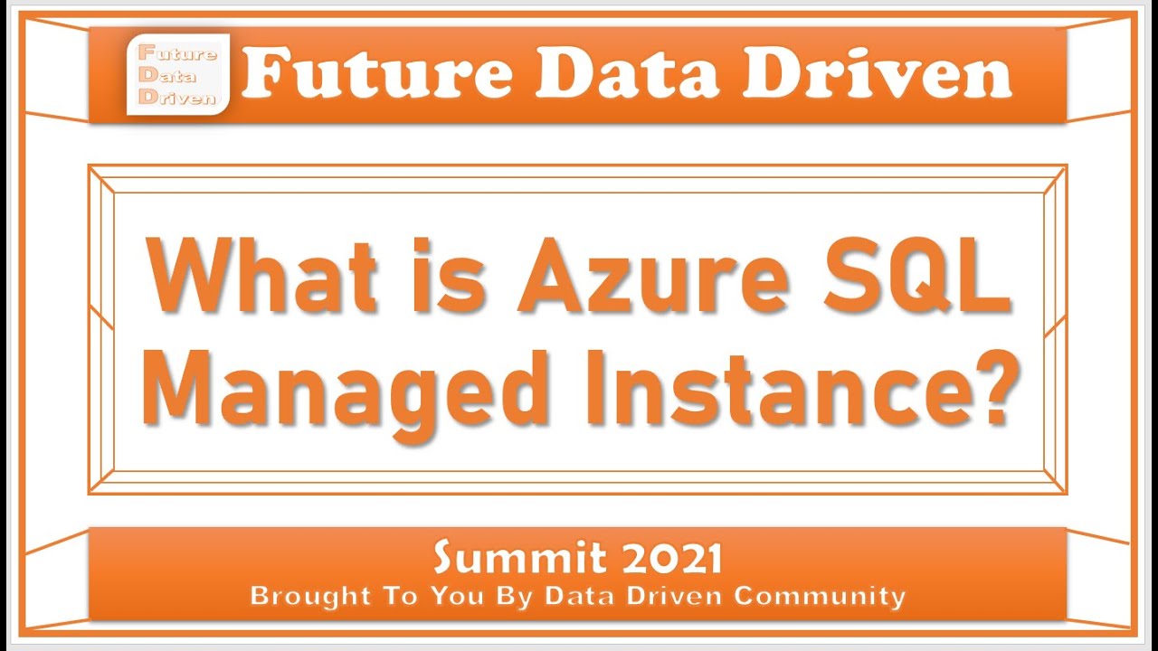 What is Azure SQL Managed Instance - Rick Heiges