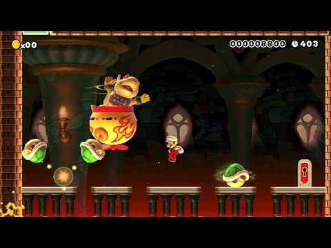 Ω-Ω:Mew Mew Mario Boss Endurance by Myuu ~NEW RECORD~ Mew Mew Mario -SUPER MARIO MAKER-NO COMMENTARY