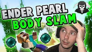 ENDER PEARL BODY SLAM! ( Hypixel Skywars FUNNY MOMENTS )