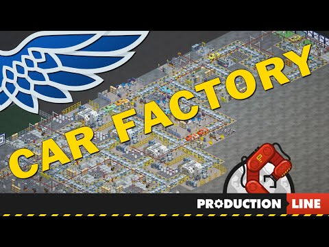 Production Line | Car Factory - Let's Play Episode 1 - YouTube