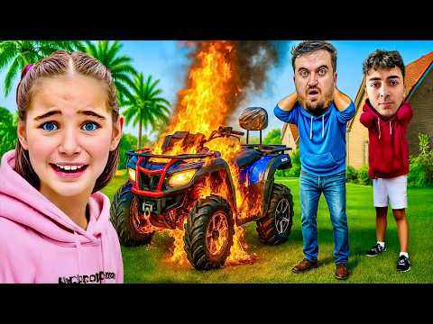 ELİF SİNEM ATV IS ON FIRE!! ATV is on fire, everyone is in shock! What will they do?