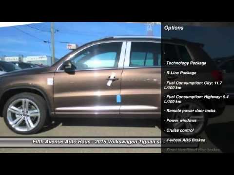 2015 Volkswagen Tiguan Calgary AB N15727
