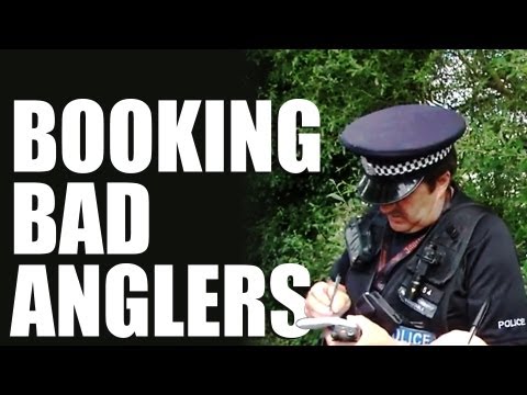 Police rod-licence patrol on British rivers Police rod-licence patrol on British rivers