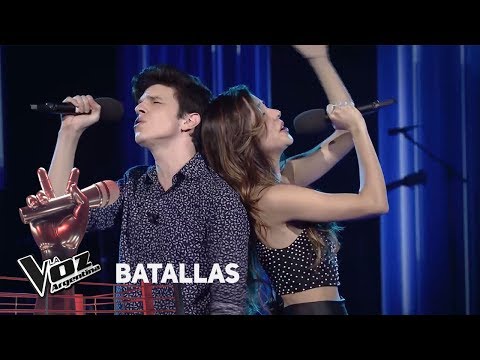 Tomás vs Magdalena - "We don't talk anymore" - Charlie Puth  - Battles - La Voz Argentina 2018