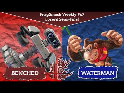 FragSmash Weekly #67 | Benched (R.O.B) vs Waterman (Donkey Kong) | Losers Semi-Final