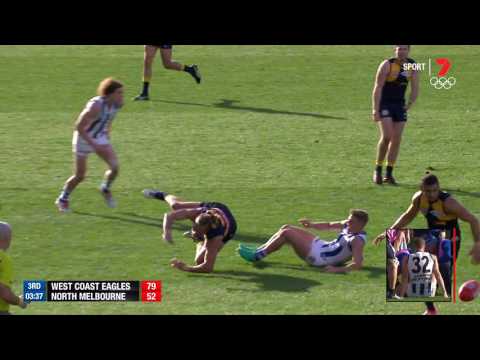 Round 16 AFL - West Coast Eagles v North Melbourne Kangaroos Highlights