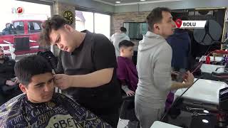 Berberlerde Bayram Tıraşı Mesaisi