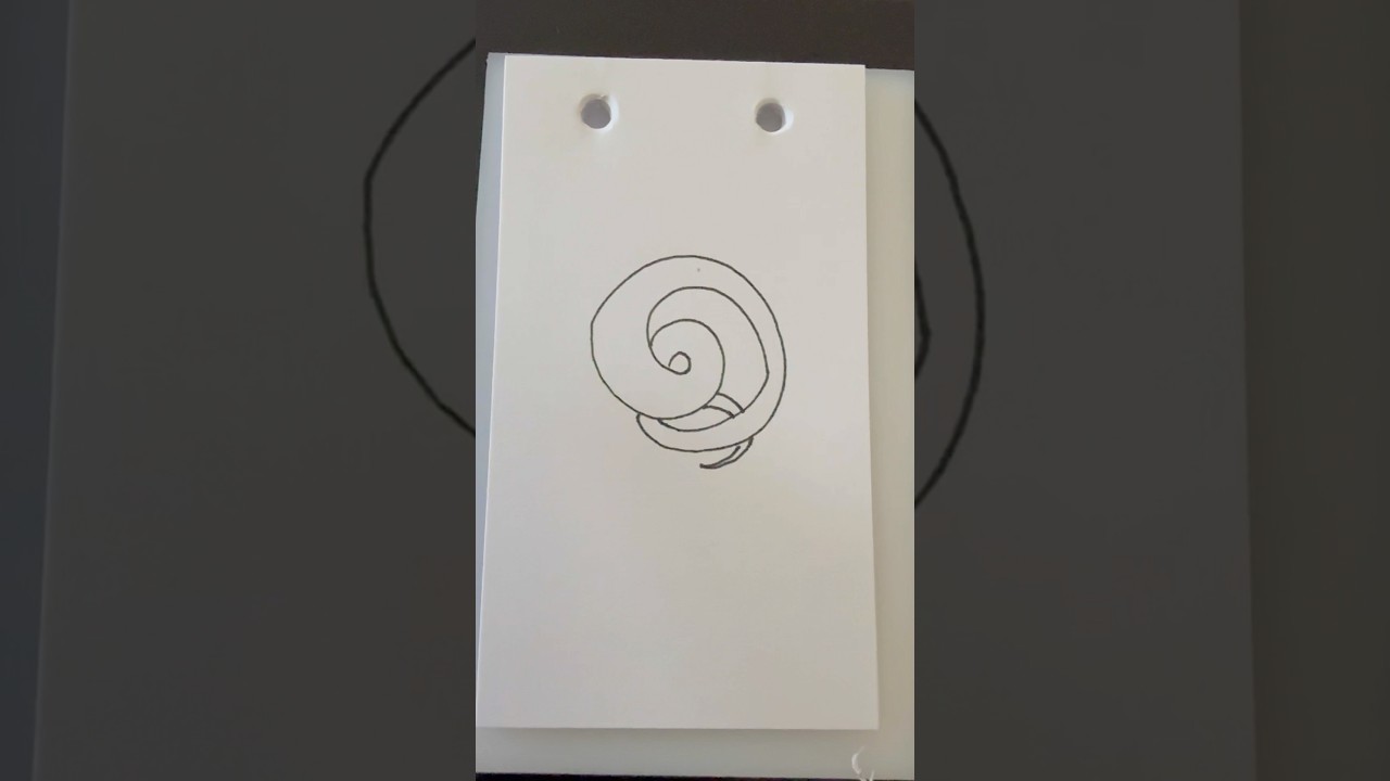 Strip to Spiral Animation #art #drawing #animation