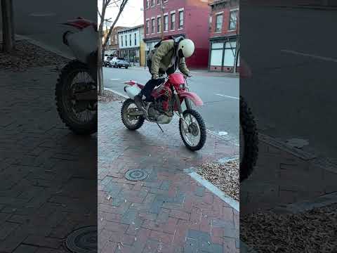 Xr650R kickstart web redemption
