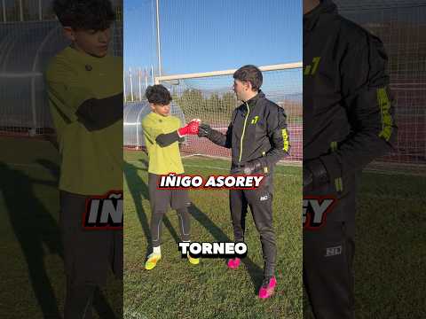 Penaltis con Iñigo Asorey portero del atlético de Madrid #porterosdefutbol