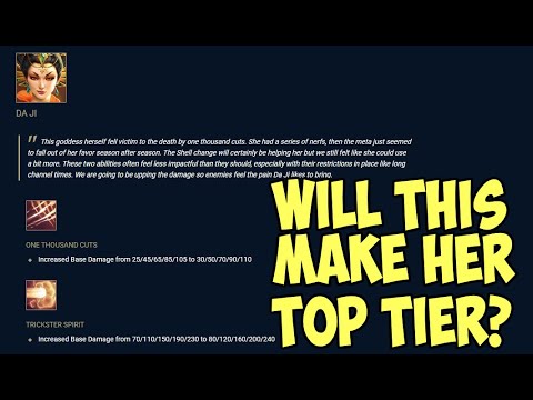 Do these buffs make Da Ji a top pick?! - Smite Ranked Duel