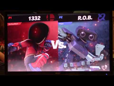 FireThePyro (Mii Brawler) vs. Biggymouth (ROB) - Winners Round 3 - Emerald City X