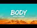 Don Toliver Body Lyrics