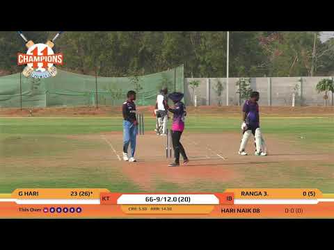 11 CHAMPIONS VILLAGE PREMIER LEAGUE - IKT Blasters vs Kandawada 11 Tigers