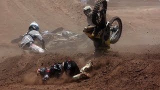 preview picture of video 'My sons Motocross racing'