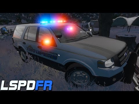 GTA 5: LSPDFR #112 - Stolen Bike (2013 Ford Expedition) Alaska State Troopers