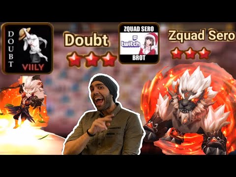Doubt & Zquad Sero (Summoners War) G3 Siege Top 20