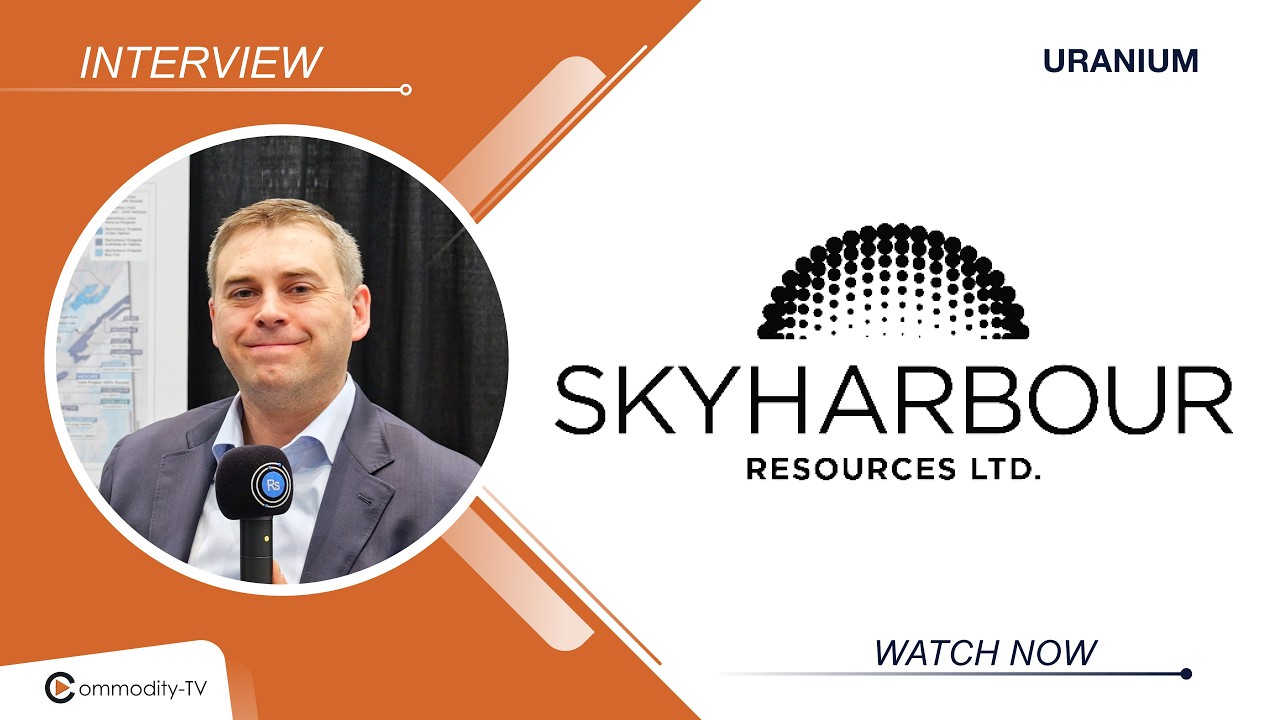 President & CEO Jordan Trimble with Swiss Resource Capital at PDAC 2026