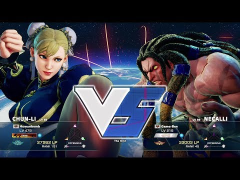 Humanbomb (Chun Li) vs GamerBee (Necalli)：ヒューマンボム（春麗）vs ゲーマービー（ネカリ）