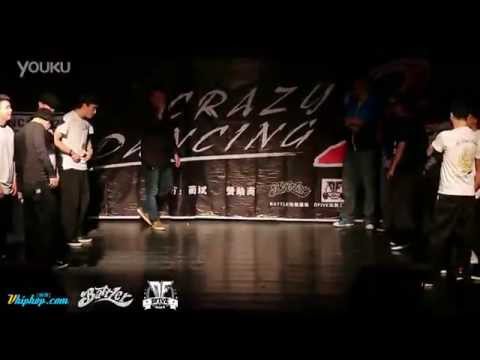 Hoan, Salah, Greenteck, Nao vs 廖搏, 梁元盟, 謝博, 馬東傑 | POPPING 4vs4 Semi Final | Crazy Dancing Vol.2 2014