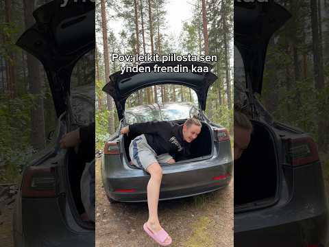 Kun leikit piilosta sen yhden kaa.. 😂
