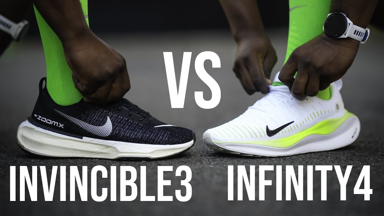 Nike Infinity Run 4 vs Nike Invincible Run 3 Comparison