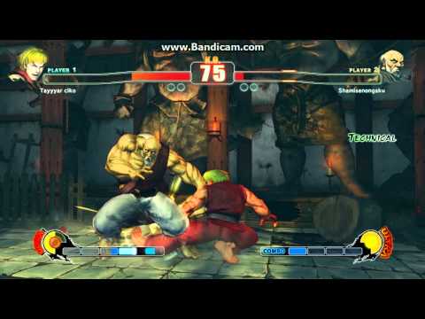 Street Fighter 4 Ranked Match Ken VS Gouken Great Game