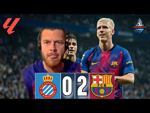 👀 BARÇA WINS THE CATALAN DERBY | ESPANYOL 0-2 BARÇA | Chiringuito Live Highlights