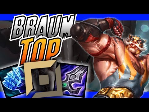 NO MORE ADC! Braum top is taking off to a solo lane.... And it works! RIP ADC'S.