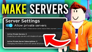 How To Enable Private Servers On Your Own Roblox Game - Full Guide