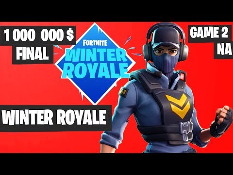 Fortnite Winter Royale GRAND FINAL Game 2 NA Highlights [Fortnite Tournament 2018]