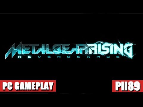 Metal Gear Rising Revengeance Gameplay - MG Excelsus, Senator Armstrong Final Boss - Ending 720p