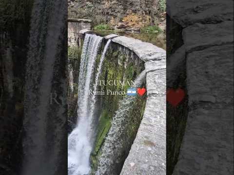 Rumi Punco: cascada entre historia y naturaleza en Tucumán, Argentina 🇦🇷❤️