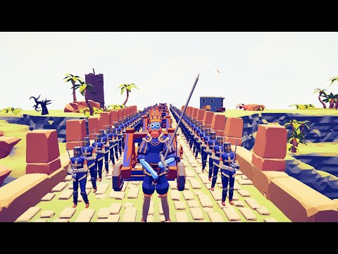 CAN 150x MEDIEVAL SOLDIER KILL ANCIENT KING? - Totally Accurate Battle Simulator (TABS)