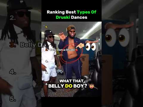 Druski Dance Types Ranked #druski #dancing #ranking #funny